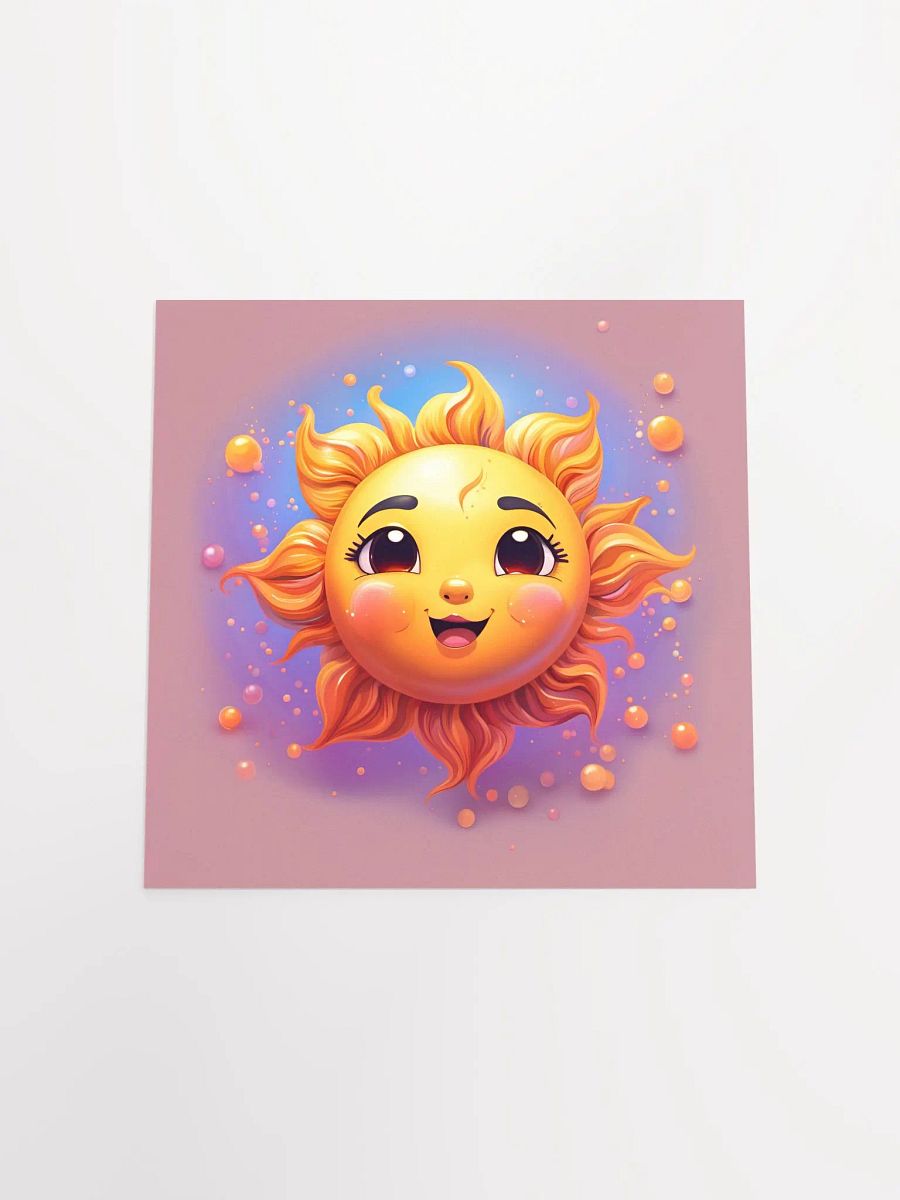 Cute Sun Poster product image (10)