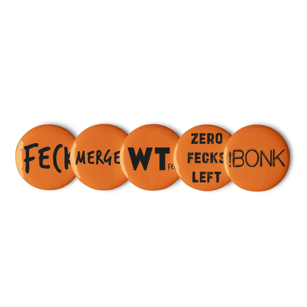 The ᴹᵉʳᵍᵉⁿ Pins - Orange product image (1)