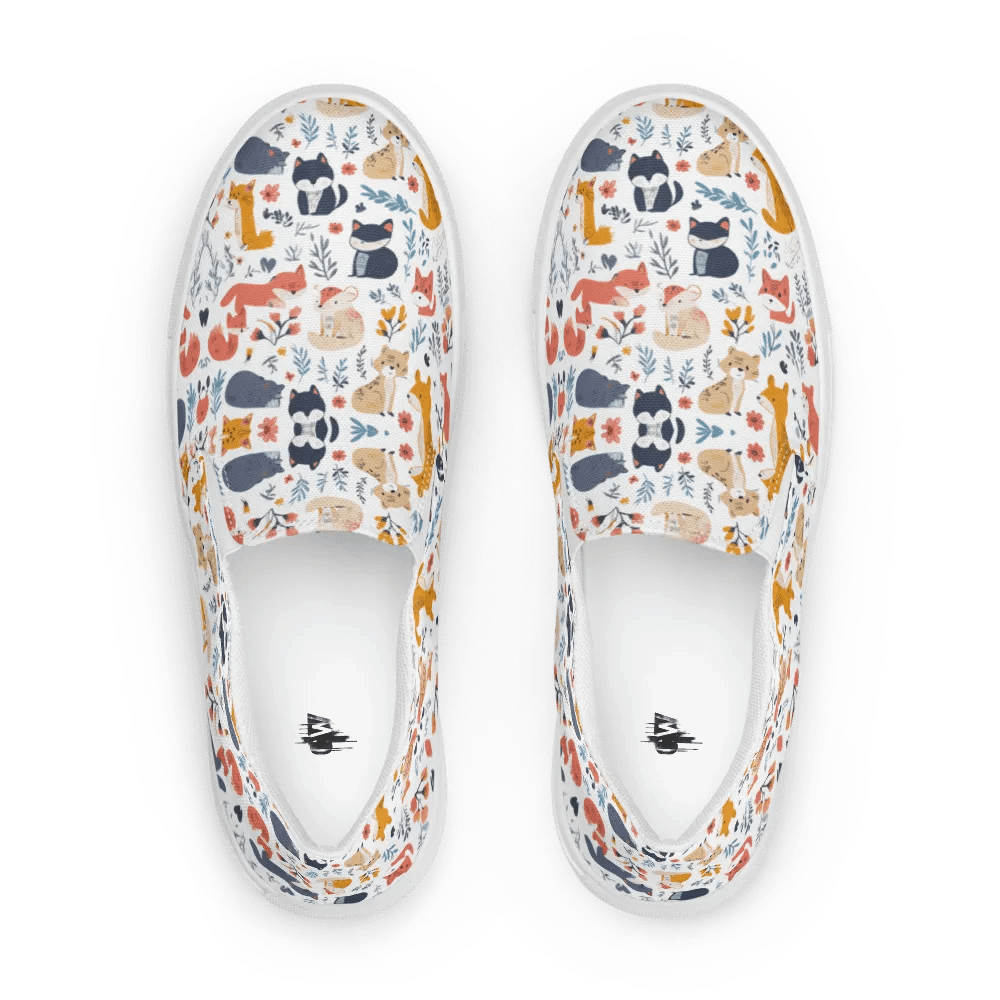Women's Slip-On Cute Forest Friends Shoes product image (2)