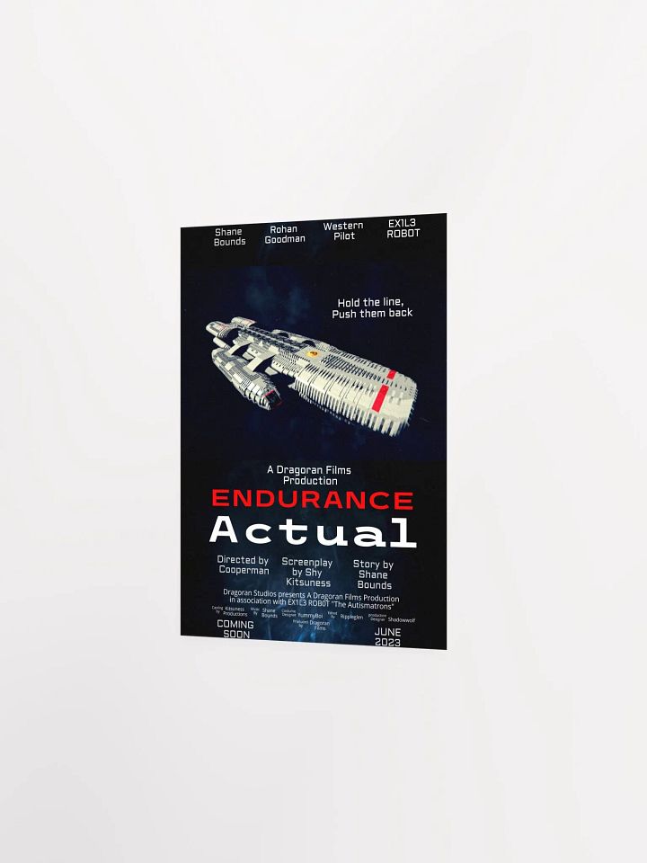 Classic - Endurance Actual Poster product image (2)