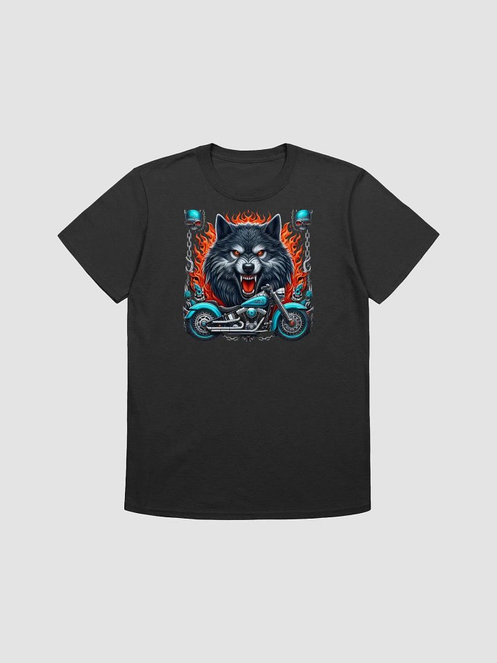 Fierce Wolf Rider T-Shirt #44 product image (1)