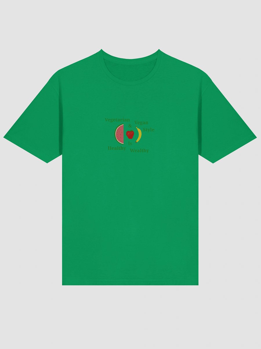 Healthy Wealthy Vegetarian T-Shirt product image (3)
