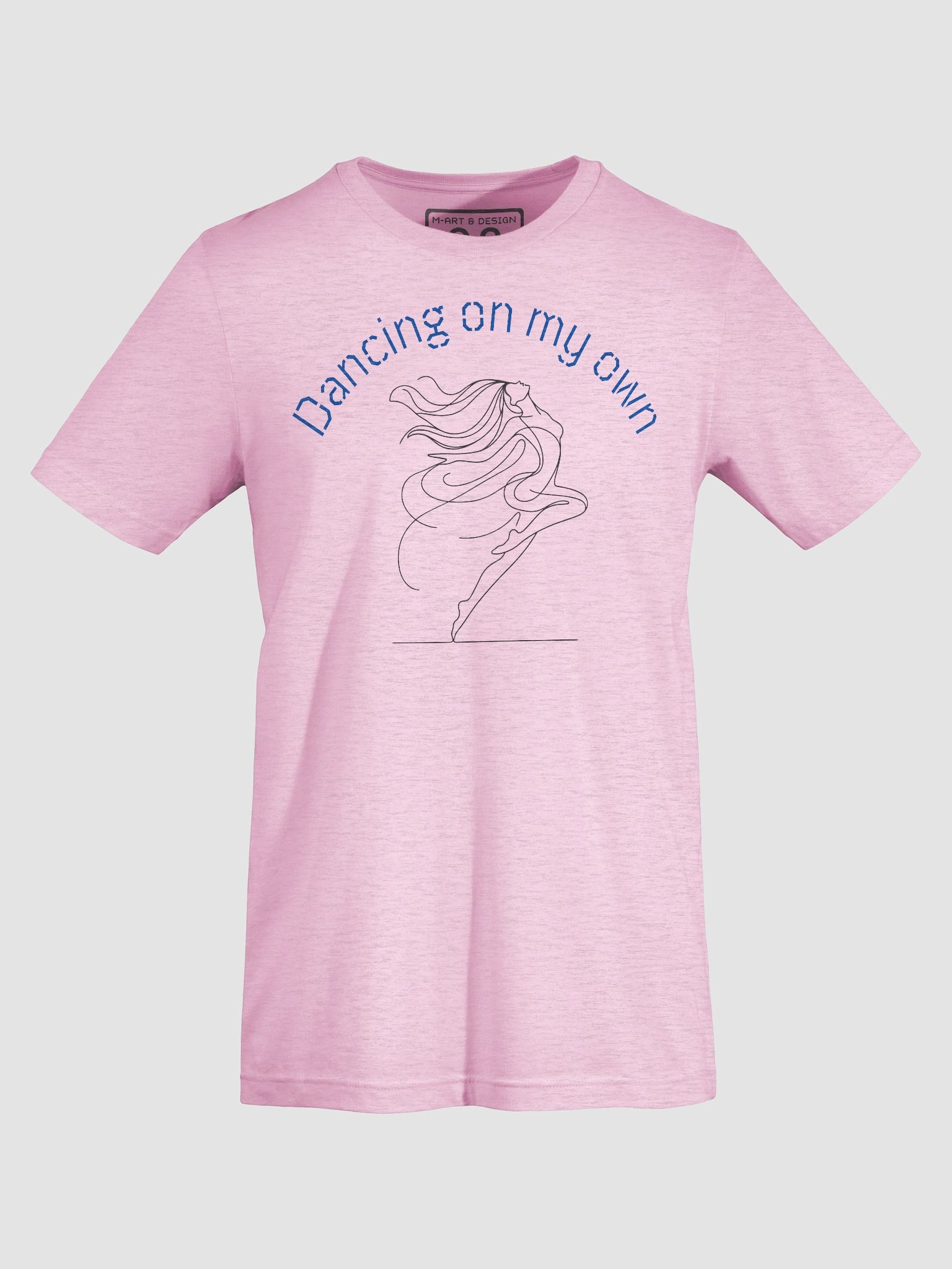 Midnight Ballet Tee - Elegant One Line Graphic Art T-Shirt product image (7)