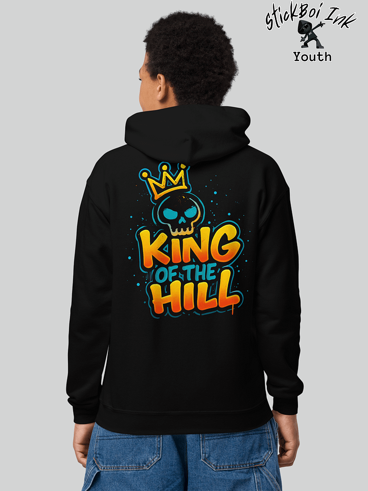 Youth Gamer Hoodie - King of the Hill by StickBoi Ink product image (2)