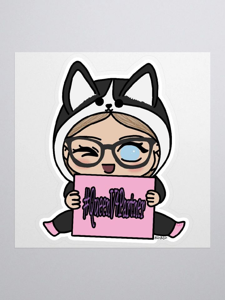 Queen V the Awooligan (and Partner) Sticker product image (1)