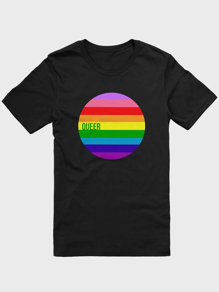queer pride flag t-shirt product image (1)