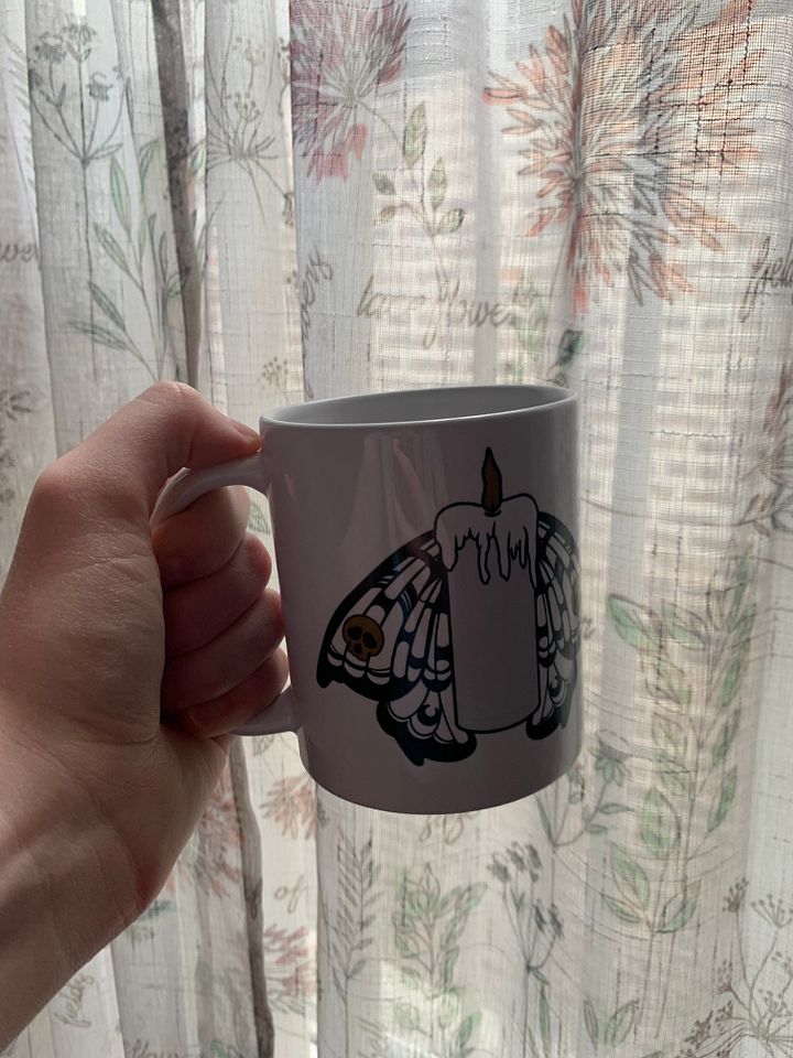 Candle Moth Mug product image (2)