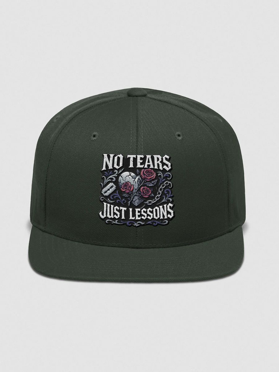 NO TEARS JUST LESSONS Snapback Cap product image (1)