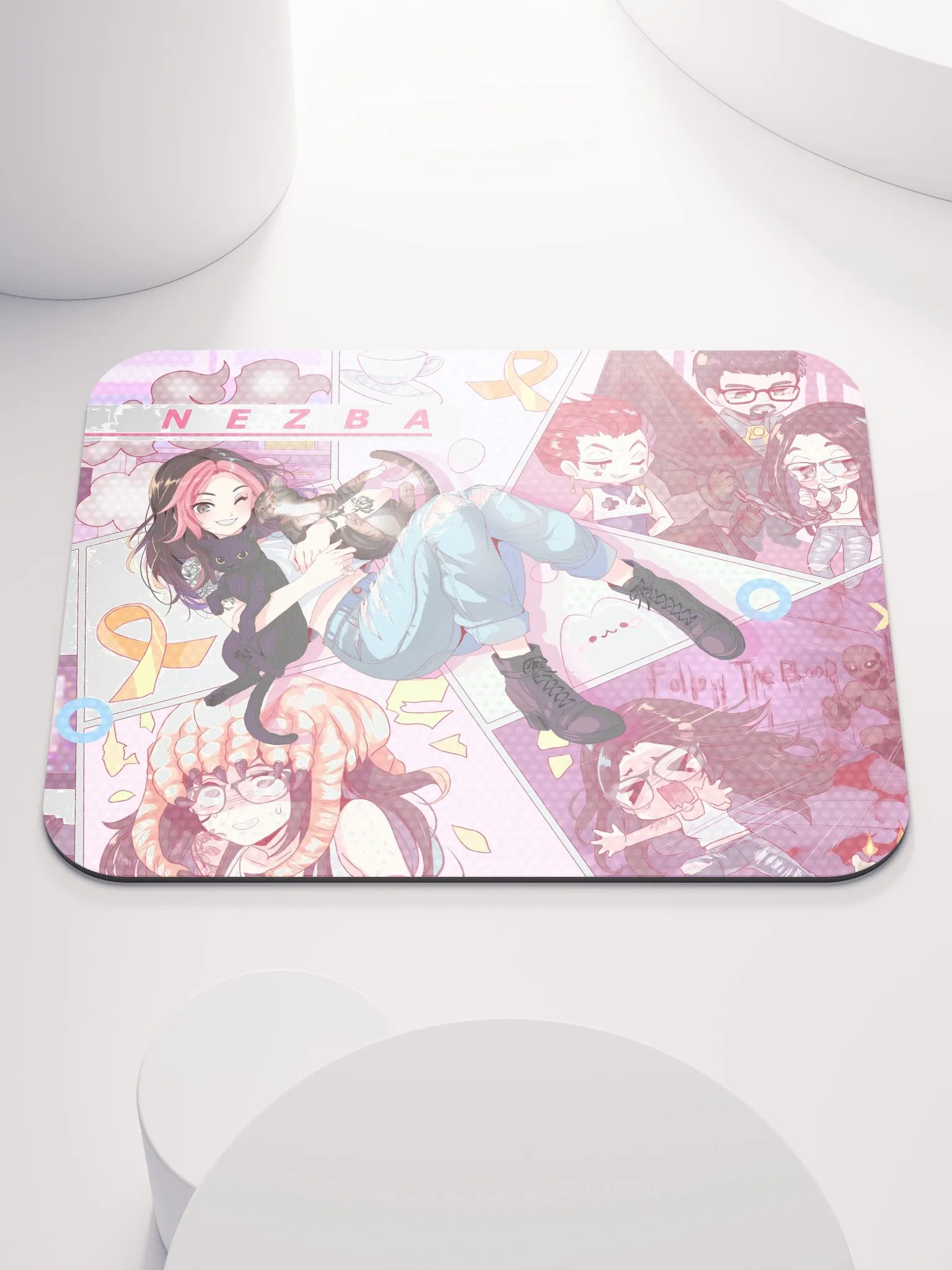 Nezba Anime Mousepad - Small product image (1)