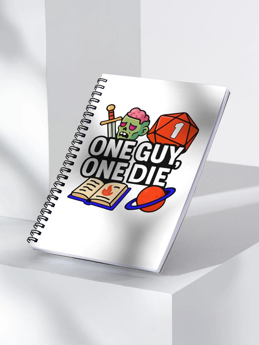 One Guy, One Die – Solo Story Journal product image (3)