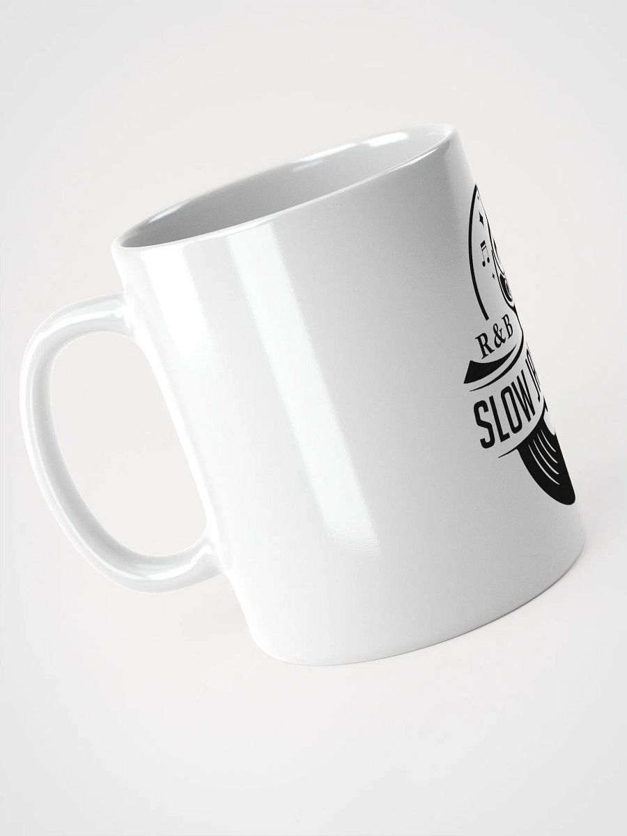 White Glossy Mug R&B Slow Jams LIVE Black product image (4)
