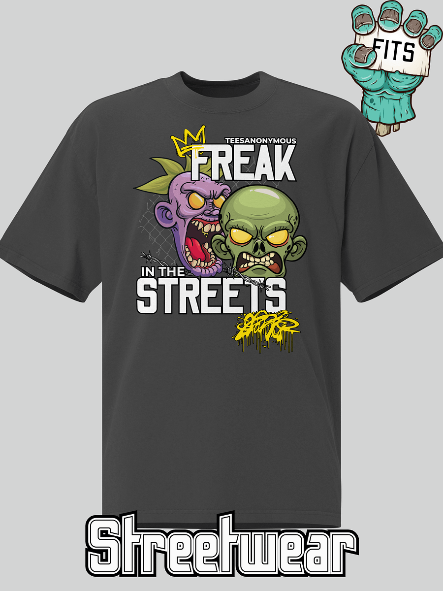 Streetwear Graphic Tee – Screamer by Freak in the Streets product image (1)