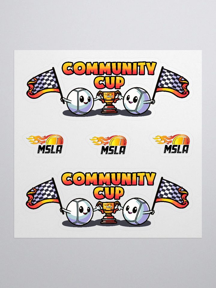 MSLA Community Cup - Stickers product image (1)