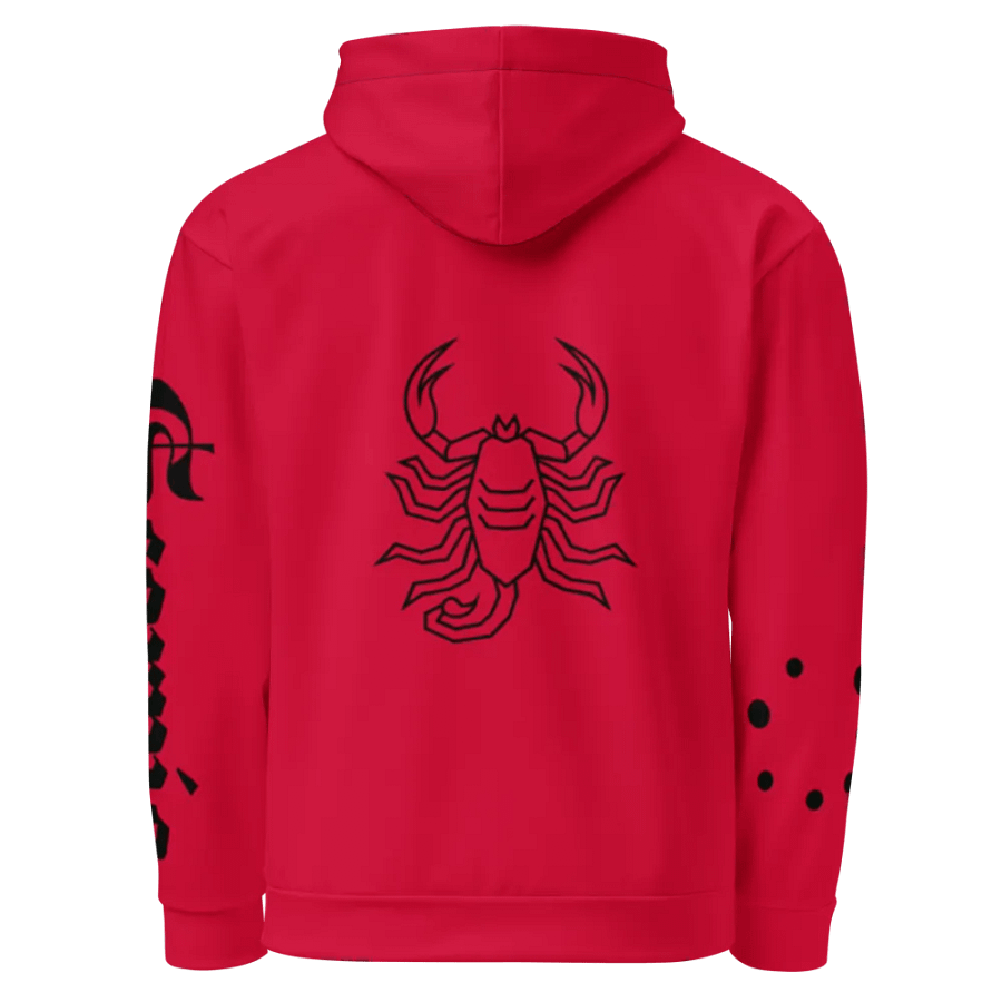 Red Scorpio Unisex Hoodie product image (3)