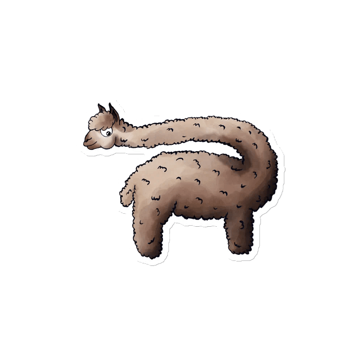 Impossible Farm Long Llama Magnets product image (2)