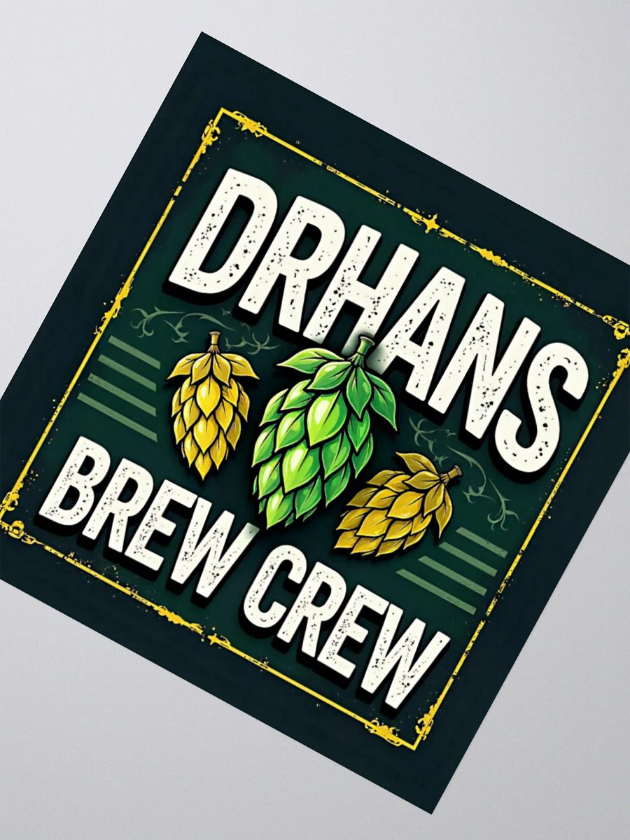 Brew Crew Kiss Cut Sticker product image (5)