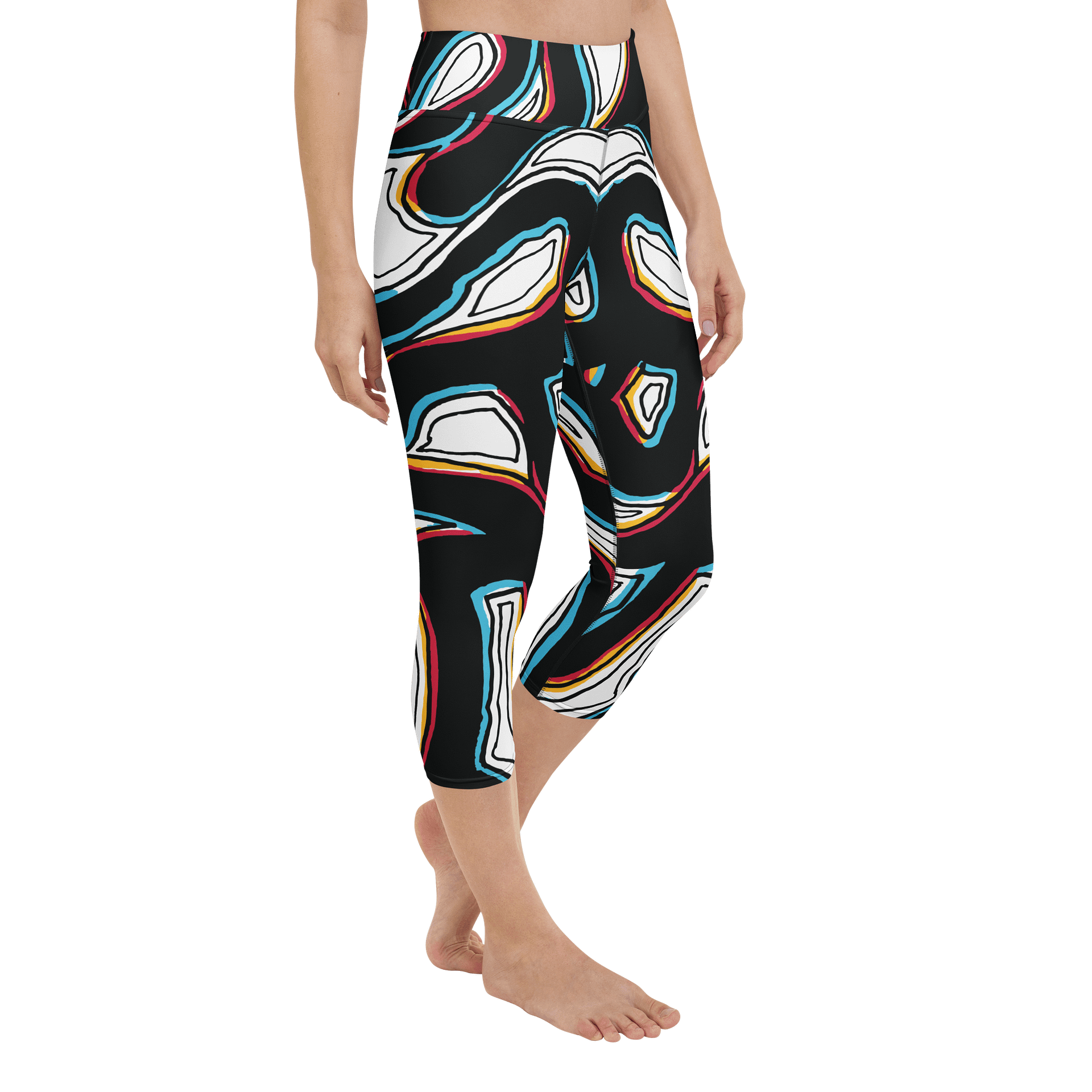 Symmetric Flow Yoga Capri Leggings product image (2)