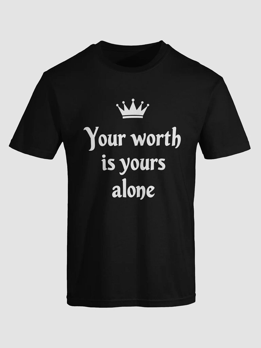 Unlock Your Inner Queen: How Beyoncé’s Empowering Quote   Your Worth Is Yours Alone   Can Transform Your Life – Wear It Proudly and Shine Like the Star You Are! product image (5)