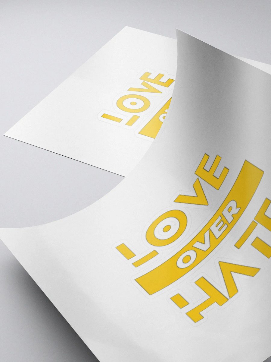 SB love over hate sticker product image (4)