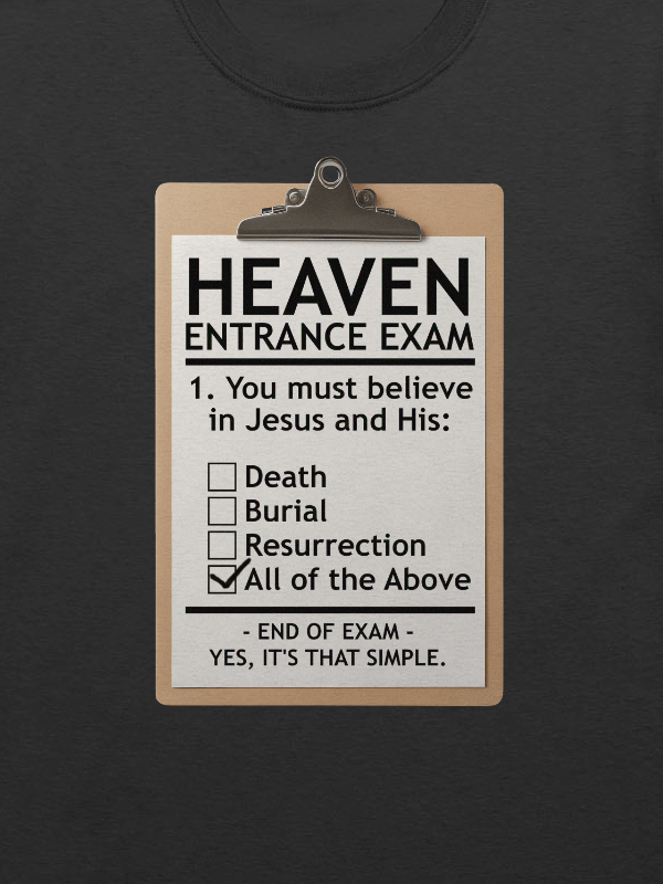 Heaven Entrance Exam T-Shirt product image (2)