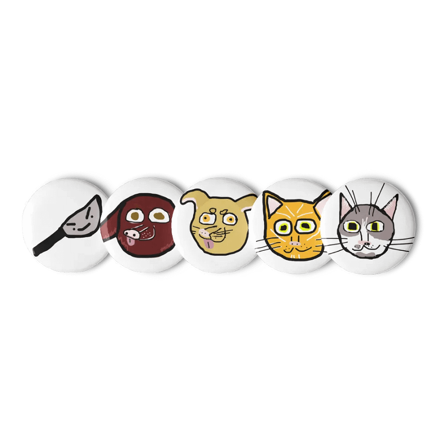 Flam-Drawn Pins | Sub-a-thon Reward product image (1)