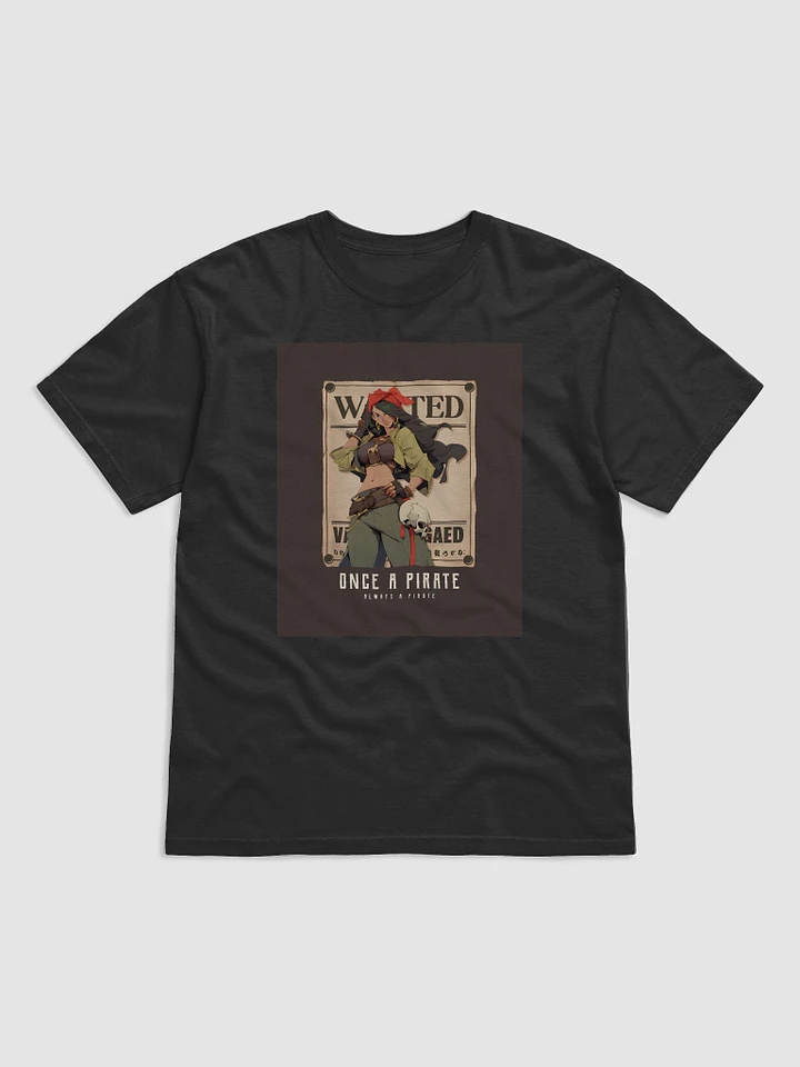 Vintage Pirate T-Shirt - Once a Pirate Always a Pirate | Heavyweight Cotton Tee product image (1)