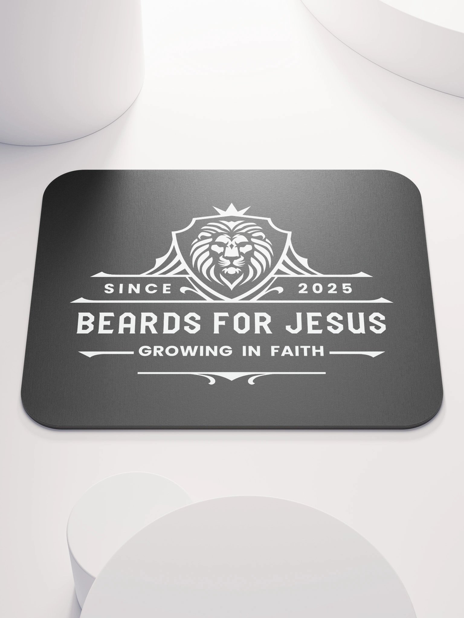Beards For Jesus Mouse Pad product image (1)