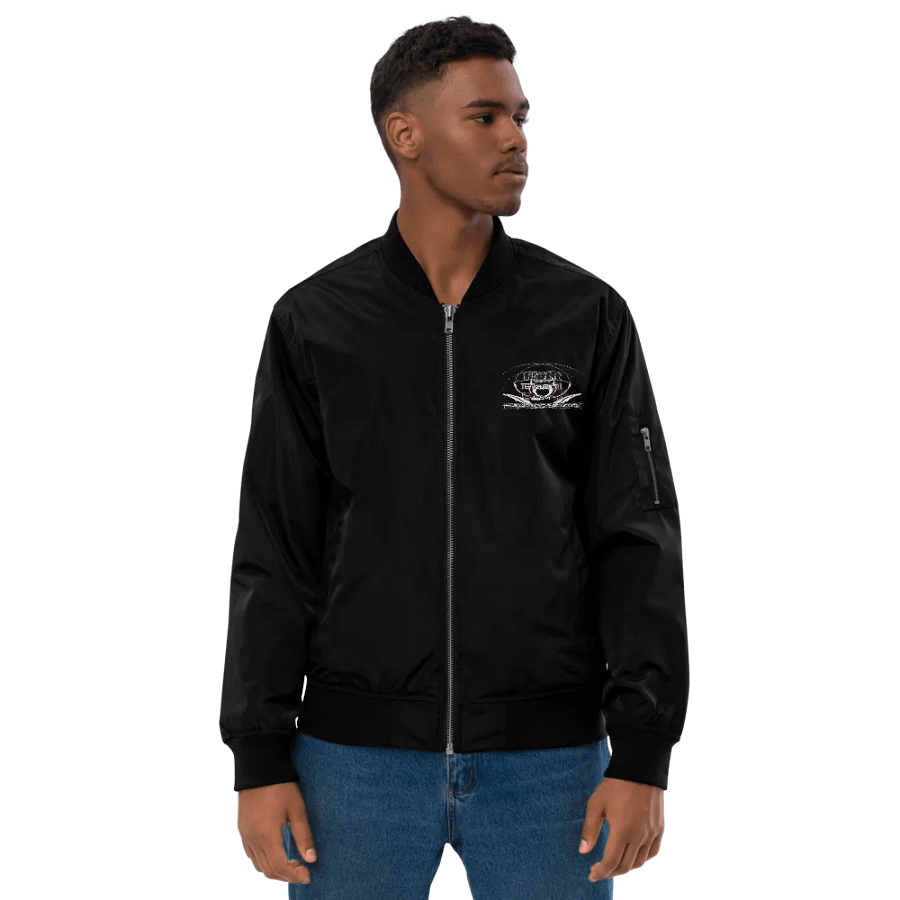 Fight Hard Earn Respect - Embroidered - Premium Recycled Bomber product image (5)