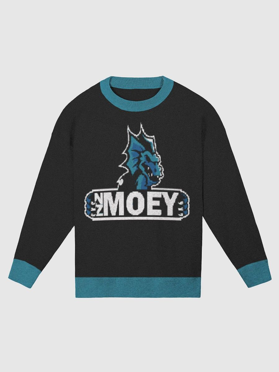 NZMOEY Logo Knitted Crewneck Sweater Relaxed Fit product image (4)