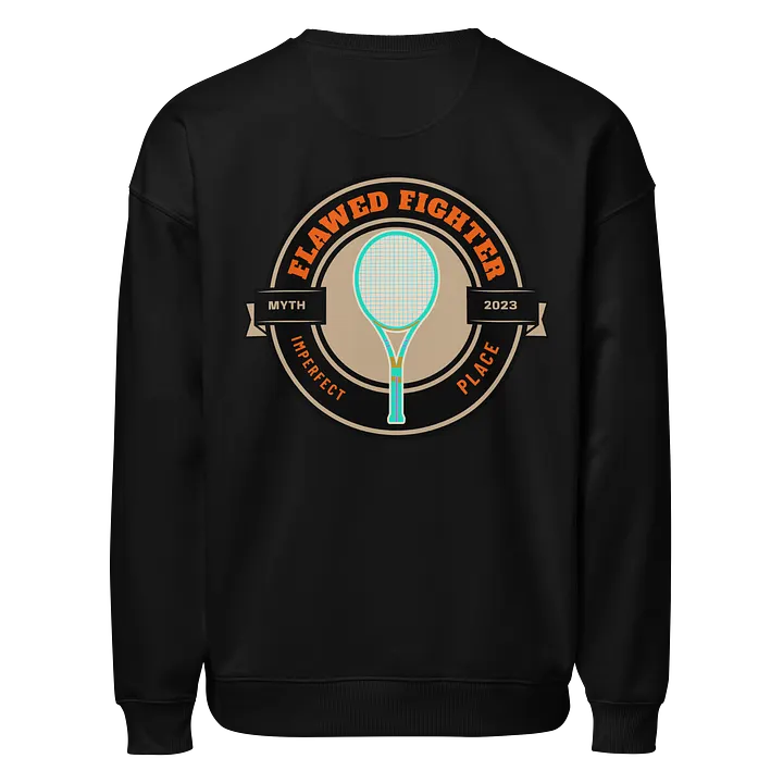Mythical Tennis Emblem Organic Sweatshirt product image (2)