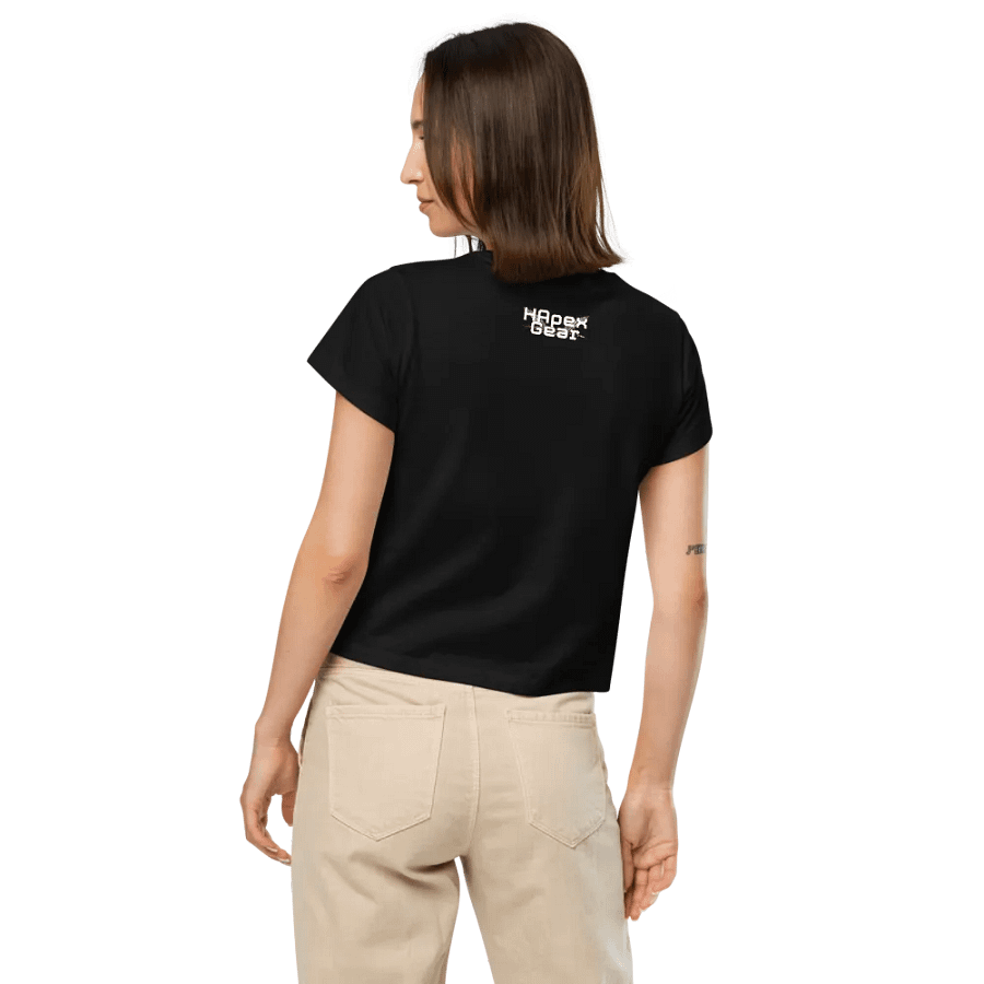 Women's High-Waisted Tee - Embroidered - I'm Not Important product image (7)