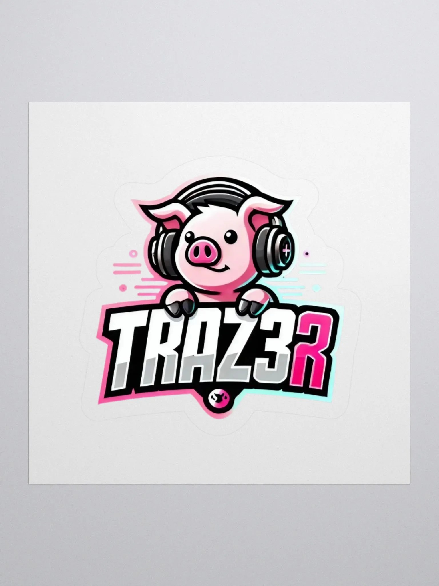 TraZ3r Logo Stickers product image (1)