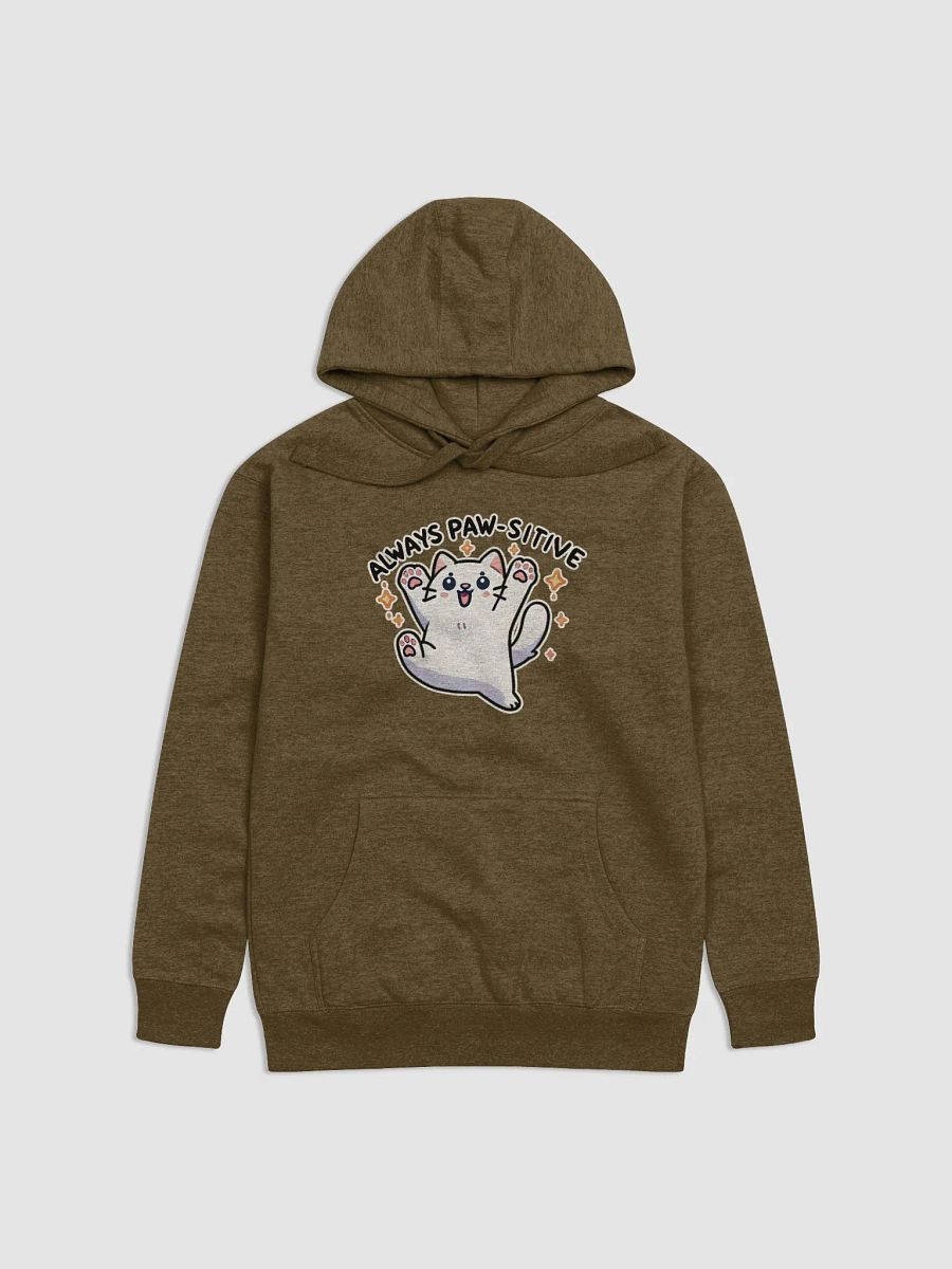 Always paw-sitive dark hoodie product image (1)