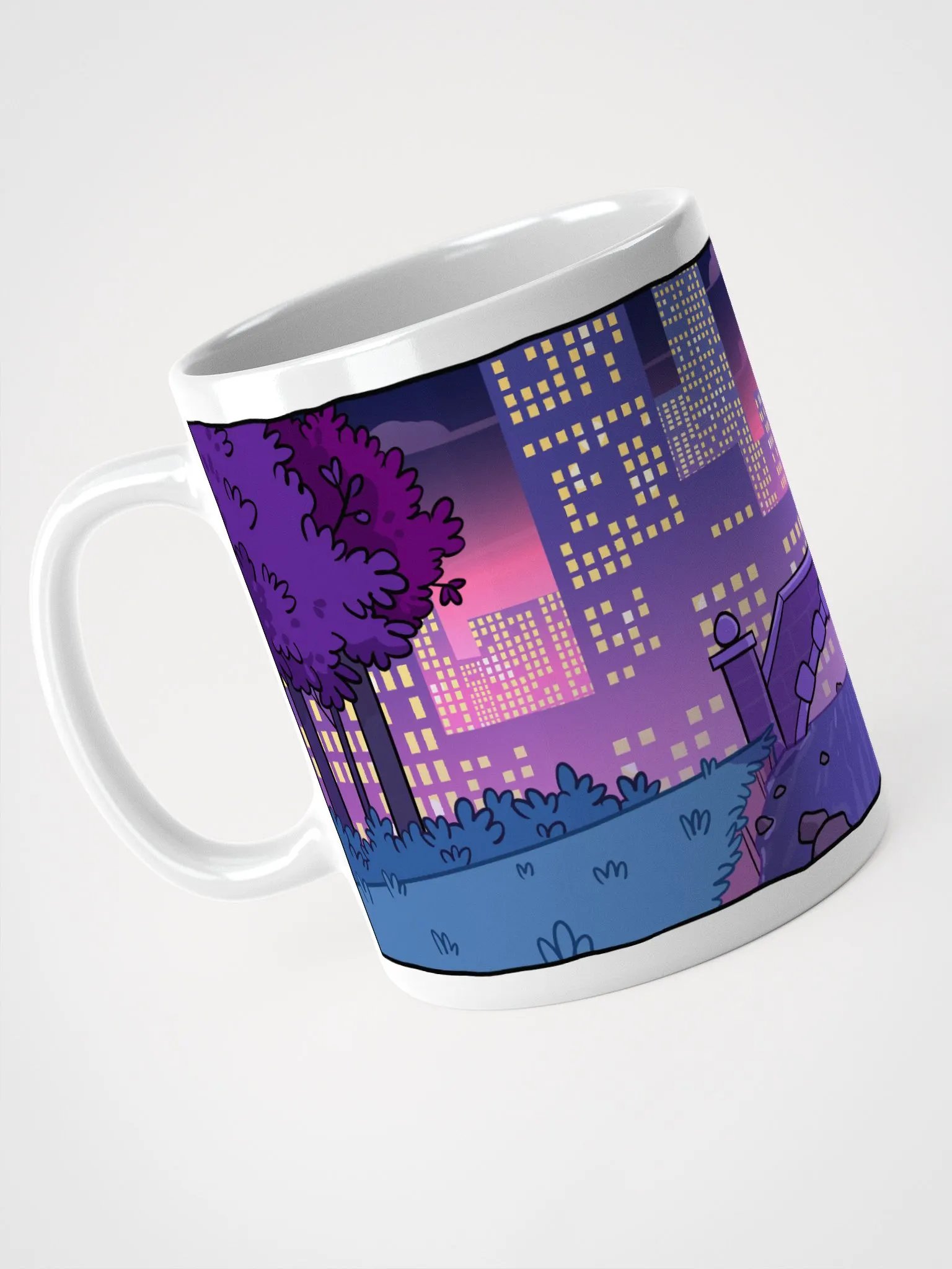 Over the Bridge at Night Mug product image (3)