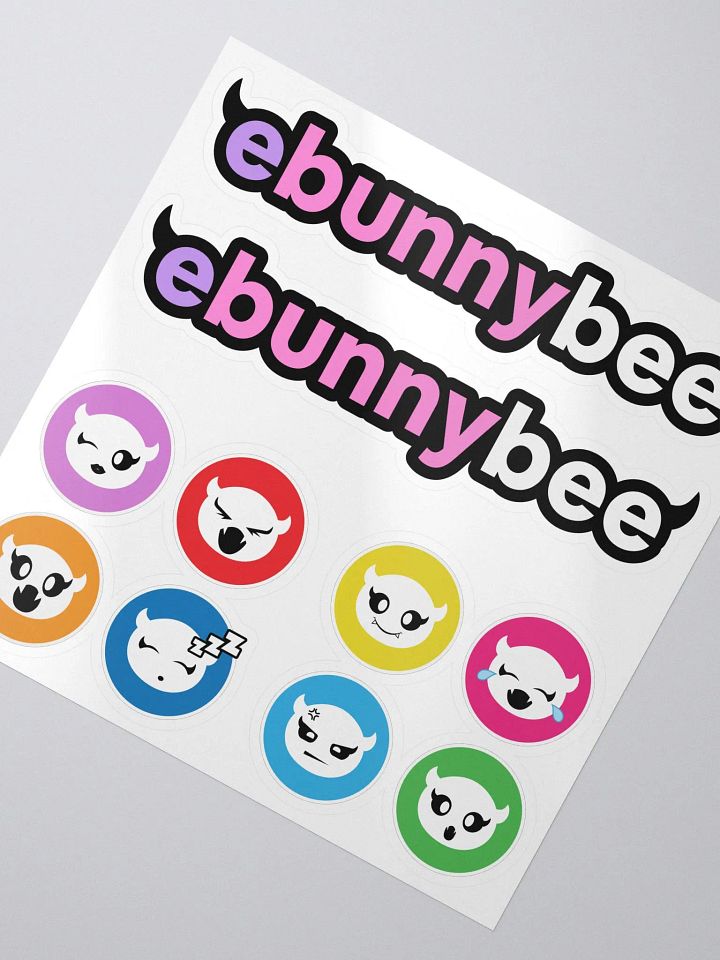 ebunnybee sticker sheet product image (2)