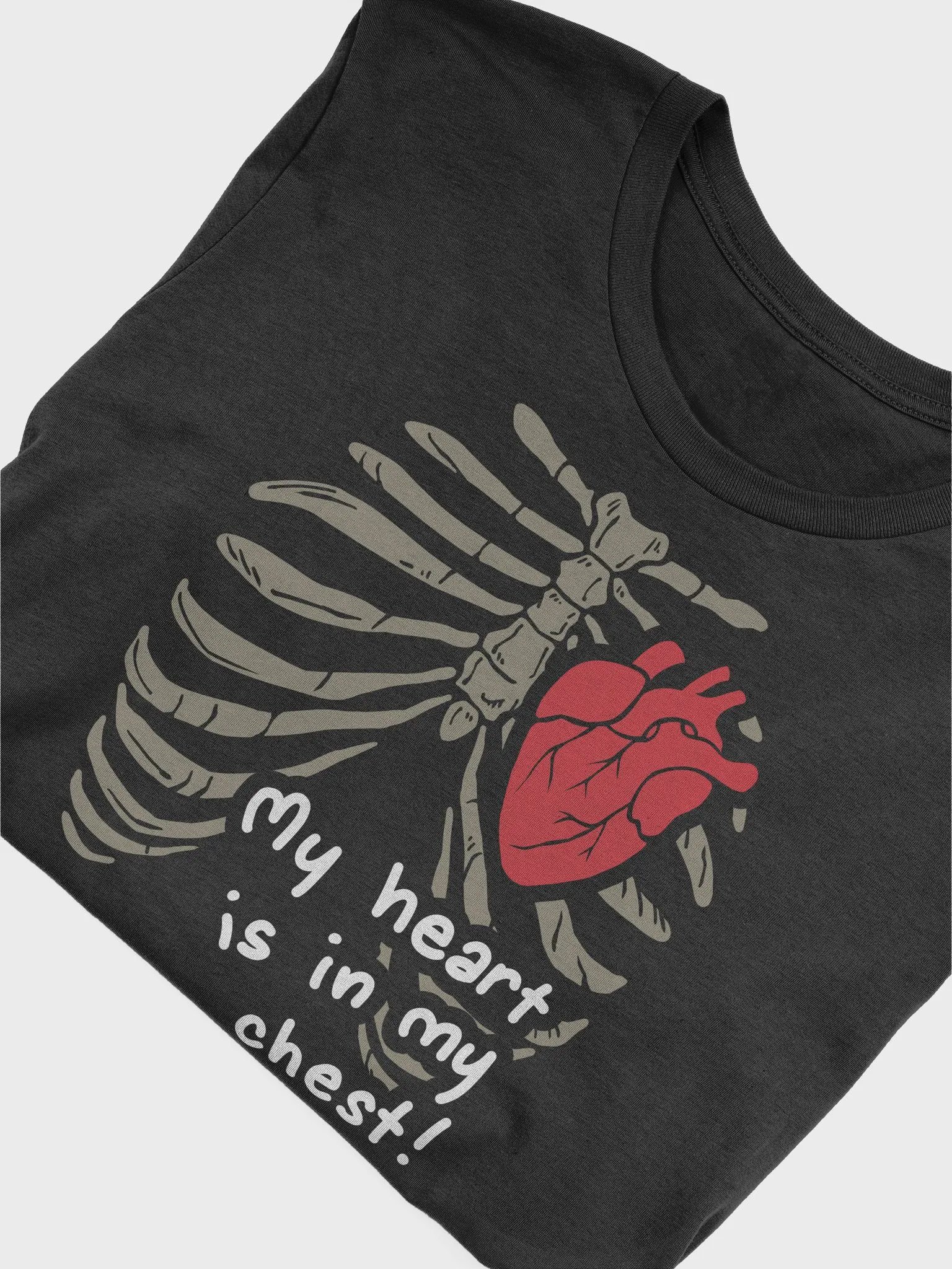 My Heart Is In My Chest V1 - Bella+Canvas Supersoft T-Shirt product image (25)