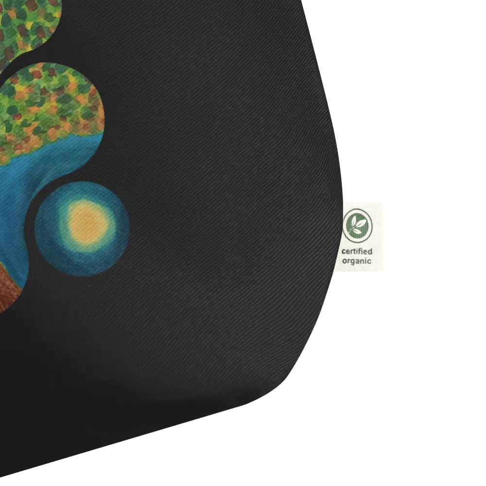 Enchanted Tree Canvas Organic Tote product image (2)