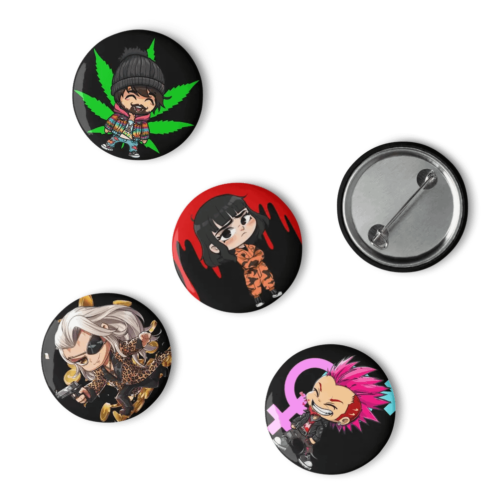 Big O and Friends! Button Collection #2 product image (6)