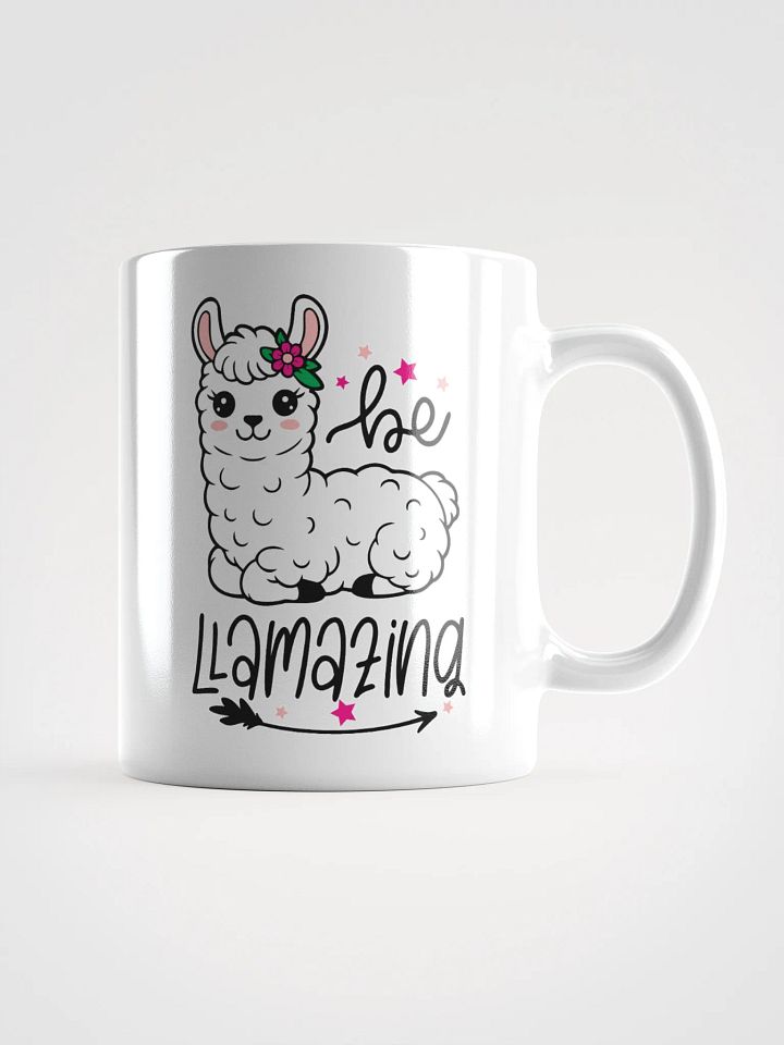 Llamazing White Glossy Mug product image (1)