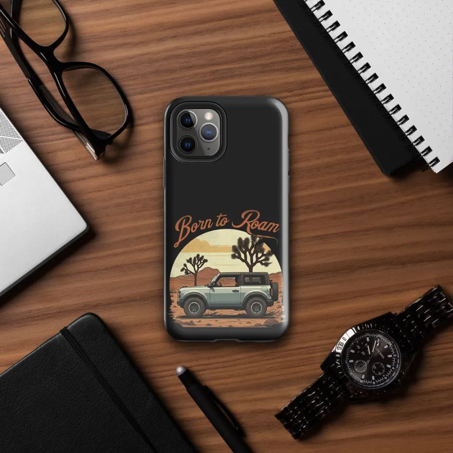 Born to Roam Tough iPhone Case product image (32)