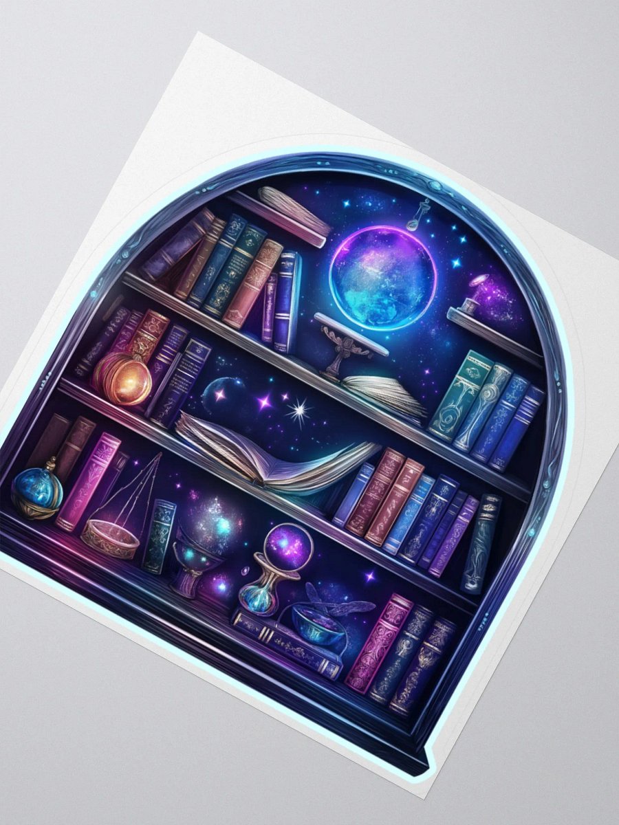 Starry Book Shelf Sticker product image (2)