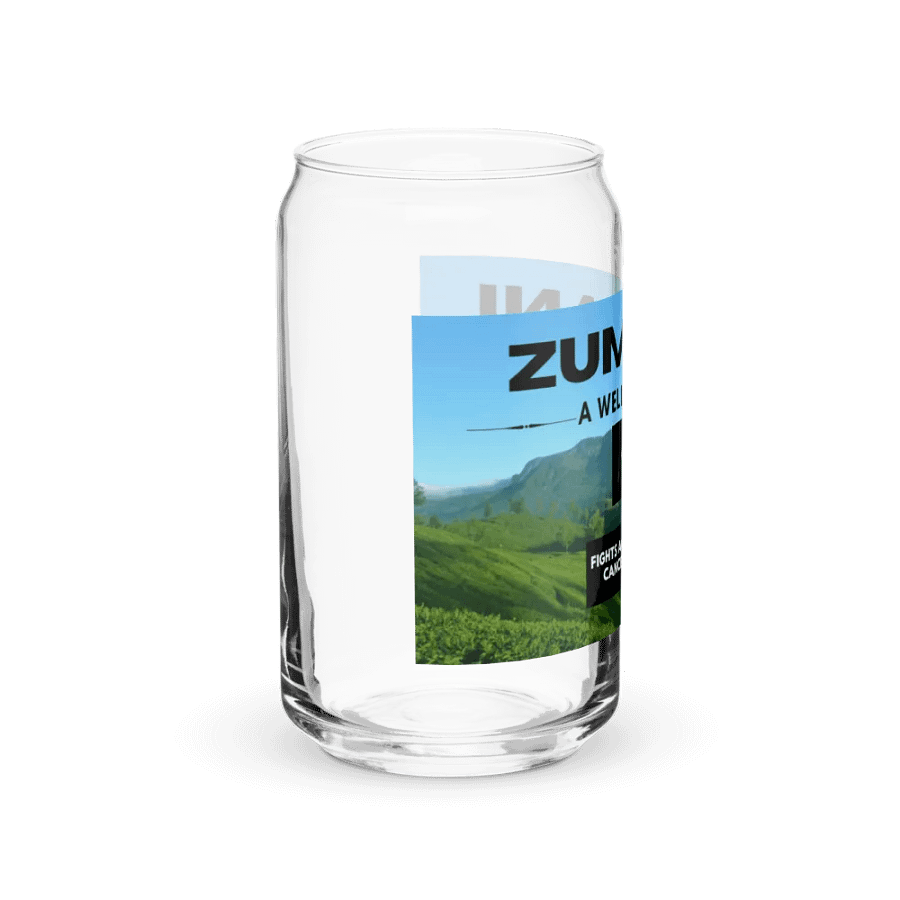 ZUMBANI - A WELLBEING GUIDE Can-Shaped Glass product image (40)