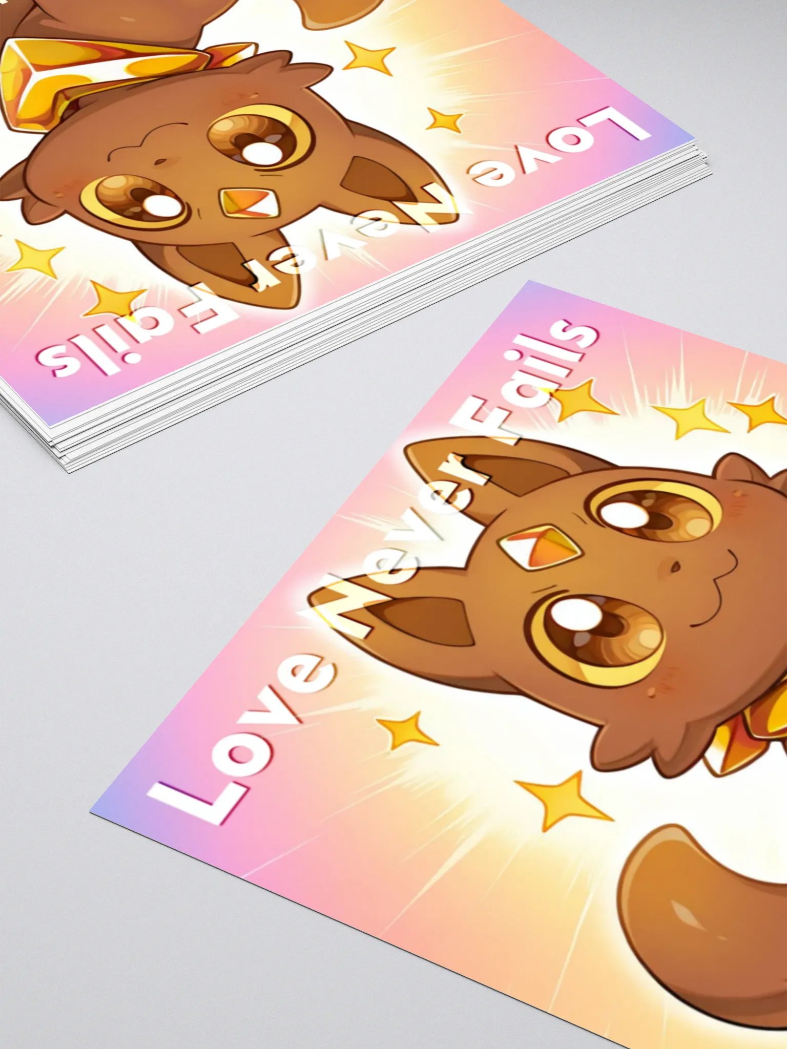 Bible Cuties Matthew - Love Never Fails Sticker product image (8)