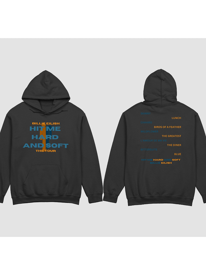 HIT ME HARD AND SOFT BLOHSH X TRACKLIST | HOODIE product image (1)