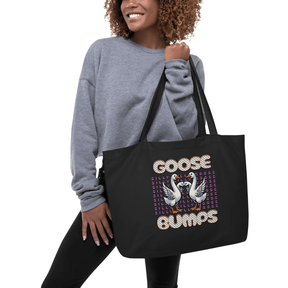 Goose Bumps Silly Organic Tote product image (5)