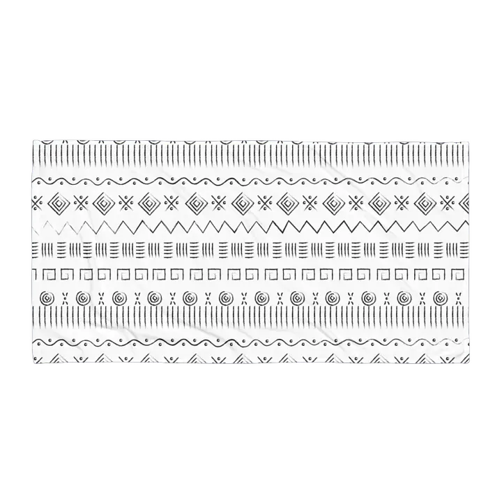White African Pattern Towel product image (1)