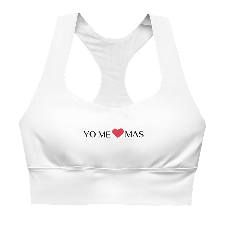 YO ME AMO MAS All-Over Sports Bra product image (1)