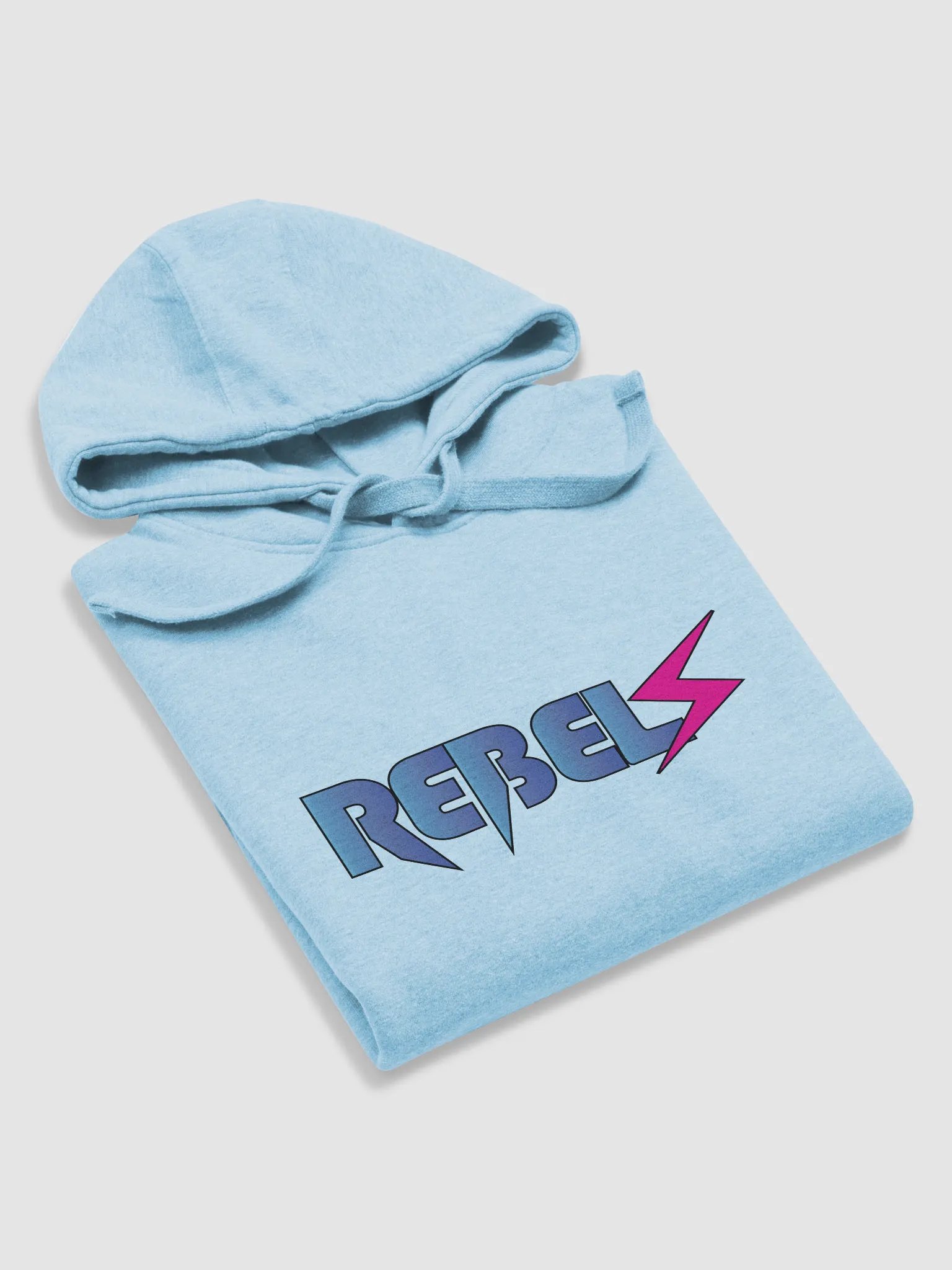 Rebels Hoodie Sky Blue | Blue/Pink product image (5)