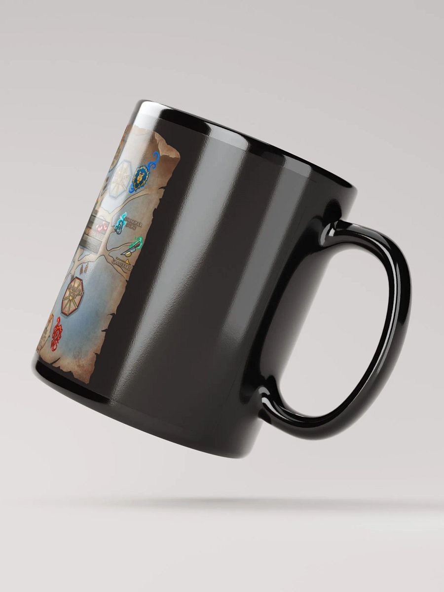Tournament of Ages - Fairegrounds Map - Black Glossy Mug product image (2)