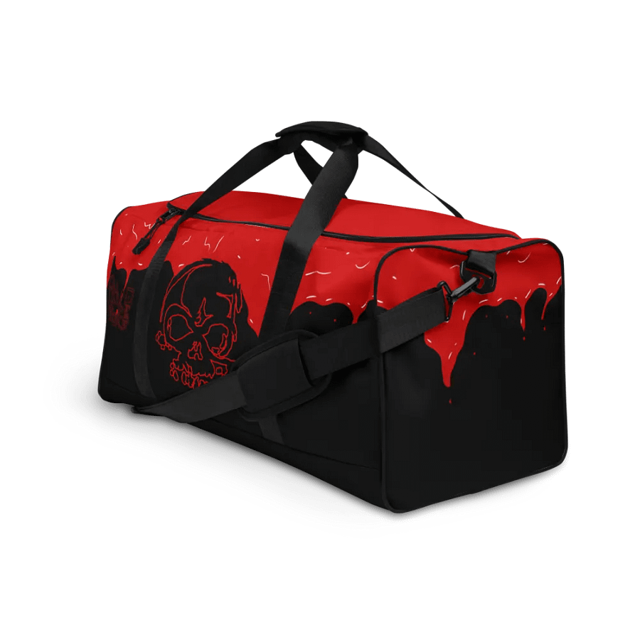 Skull and blood duffle bag product image (3)